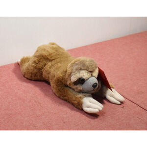 FAO Schwarz 15" Sloth Cuddly Stuffed Animal Plush